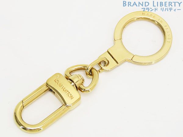 ルイヴィトン LOUIS VUITTON アノクレ キーリング キーホルダー チャーム ゴールド M62698 M62694