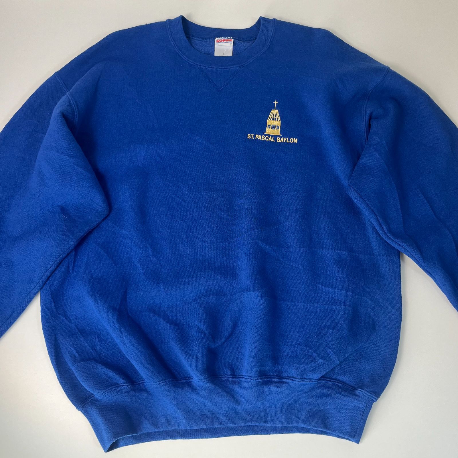 海外古着 MADE IN USA 90's SOFFE ソフィー 刺繍ロゴ