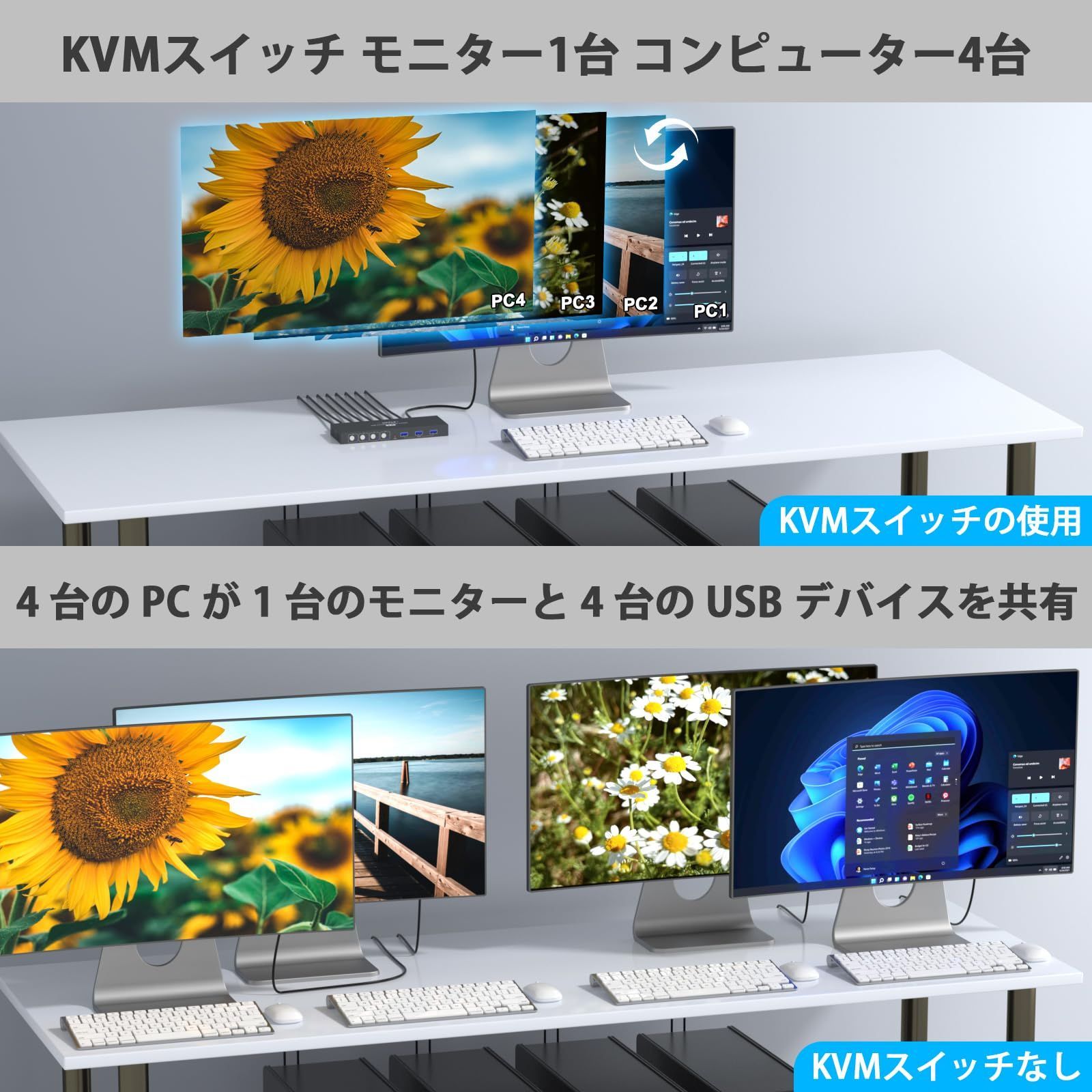 で 台のコンピューター