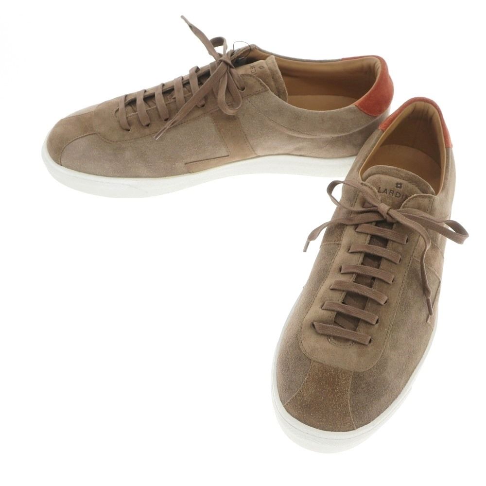 【新品】ラルディーニ LARDINI スエード ローカット スニーカー ブラウン【サイズ43】【メンズ】