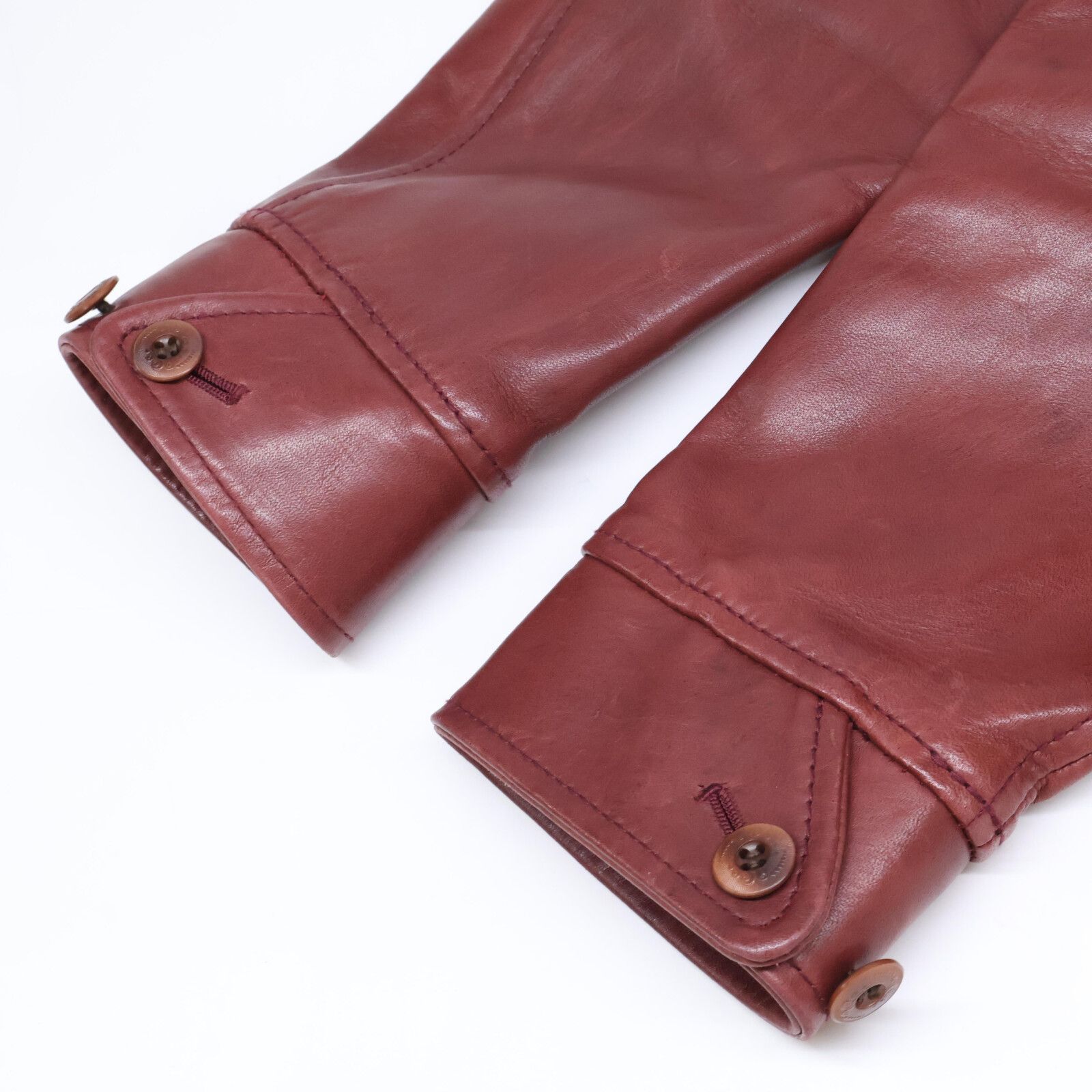 レインボーカントリー シングルライダースジャケット ホースハイド 42