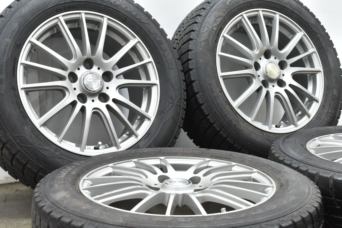 トヨタ車 設計 Weds ラブリオン 16in 6.5J 38 PCD114.3 グッドイヤー 205 60R16 ノア ヴォクシー エスクァイア SAI プリウスα