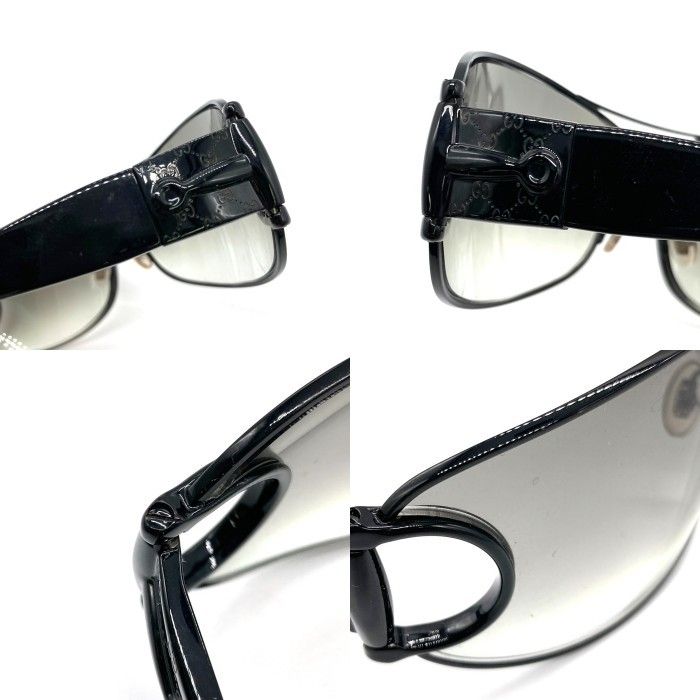GUCCI　サングラス　ホースビット　ブラック　ホワイト　バイカラー　グッチ gcci00-00264-m01.jpg