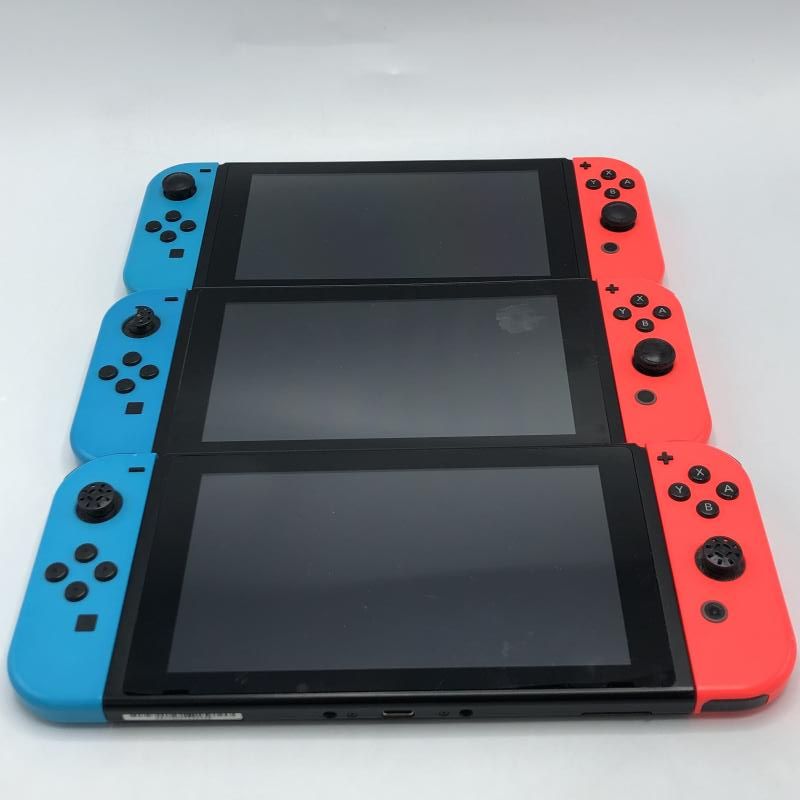 中古】本体S）ｼﾞｬﾝｸ)ﾆﾝﾃﾝﾄﾞｰSwitch本体/初期型/Joy-Con青赤