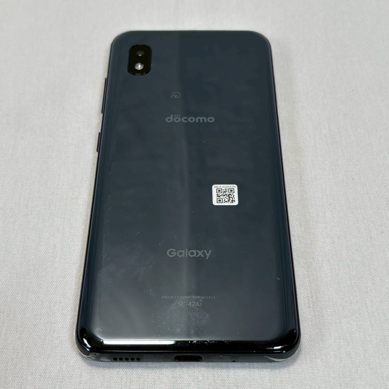 ✨ジャンク品✨】Galaxy/A21/SC-42A/ブラック/本体/箱/充電器