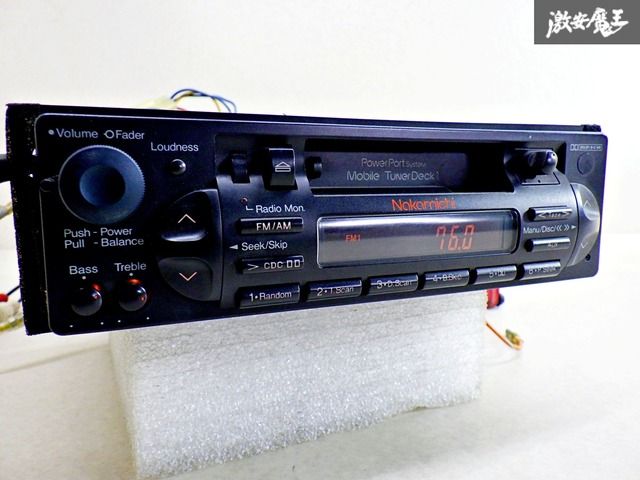 Nakamichi Mobile Tuner Deck 1 定価150000 動作確認済！】Nakamichi ナカミチ Mobile Tuner Deck 1 ONE