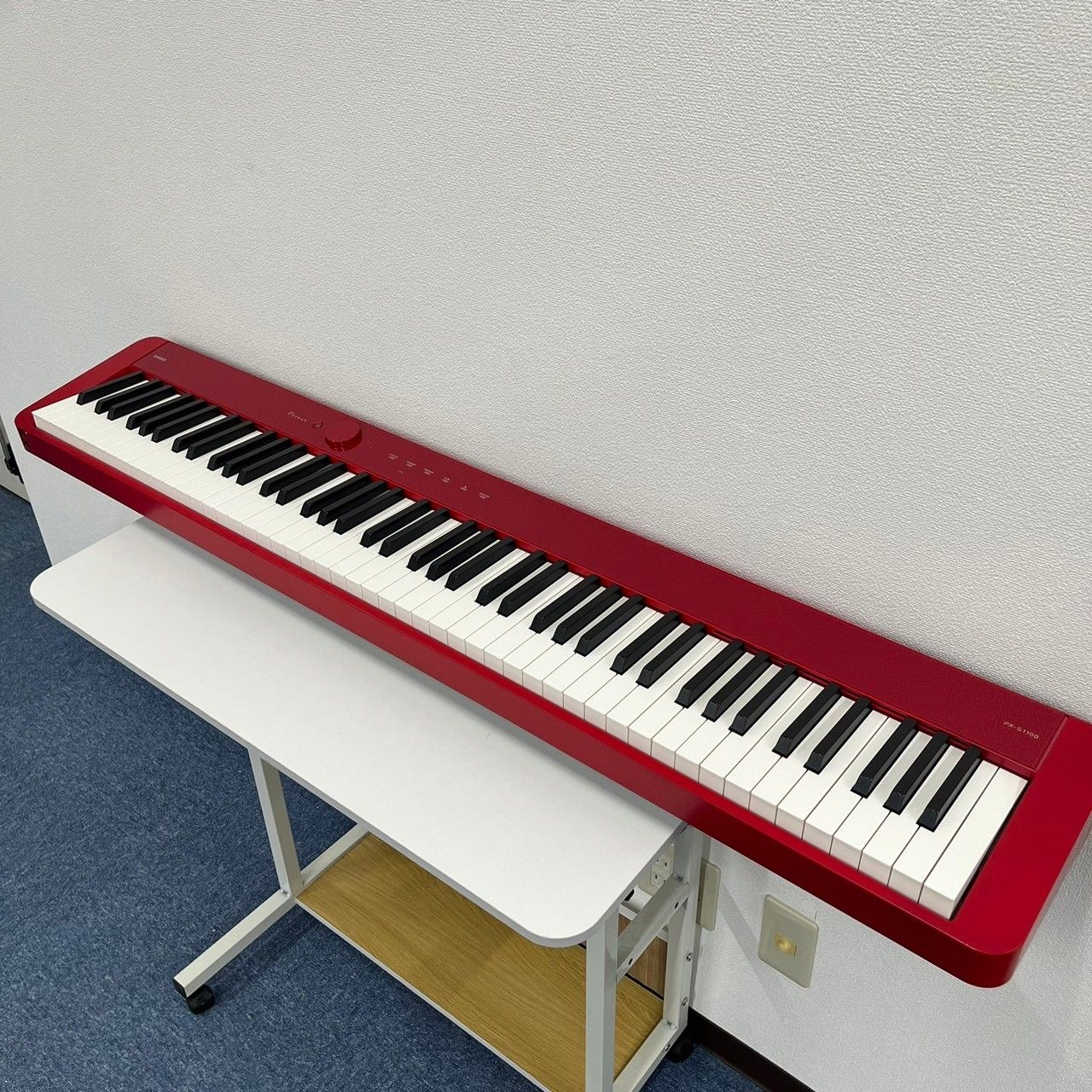 CASIO 電子ピアノ Privia PX-S1100RD - メルカリ