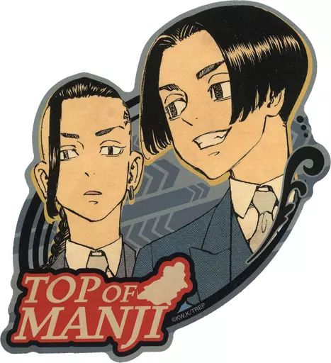 [Used] Sticker Sano Manjuro & Ryuguji Ken Travel Sticker “Tokyo Revengers New Experience Exhibition: The Last World Line”