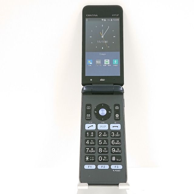 GRATINA KYF37 au ネイビーブラック 送料無料 本体 c08065