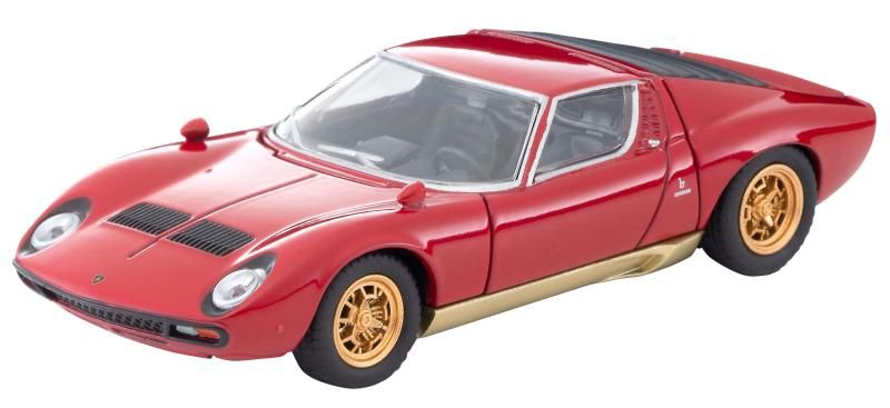 トミカリミテッドヴィンテージ 1|64 LV ランボルギーニ ミウラ SV 赤 完成品
