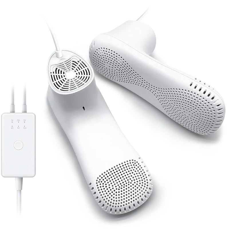 靴乾燥機 消臭の強化 くつ乾燥機 シューズ乾燥機 ファン付き 静音 タイマー機能 PSE認証済み スニーカー 革靴 長靴 ブーツ 汗まみれの足 梅雨対策 防臭 除湿 日本語取扱説明書付 0