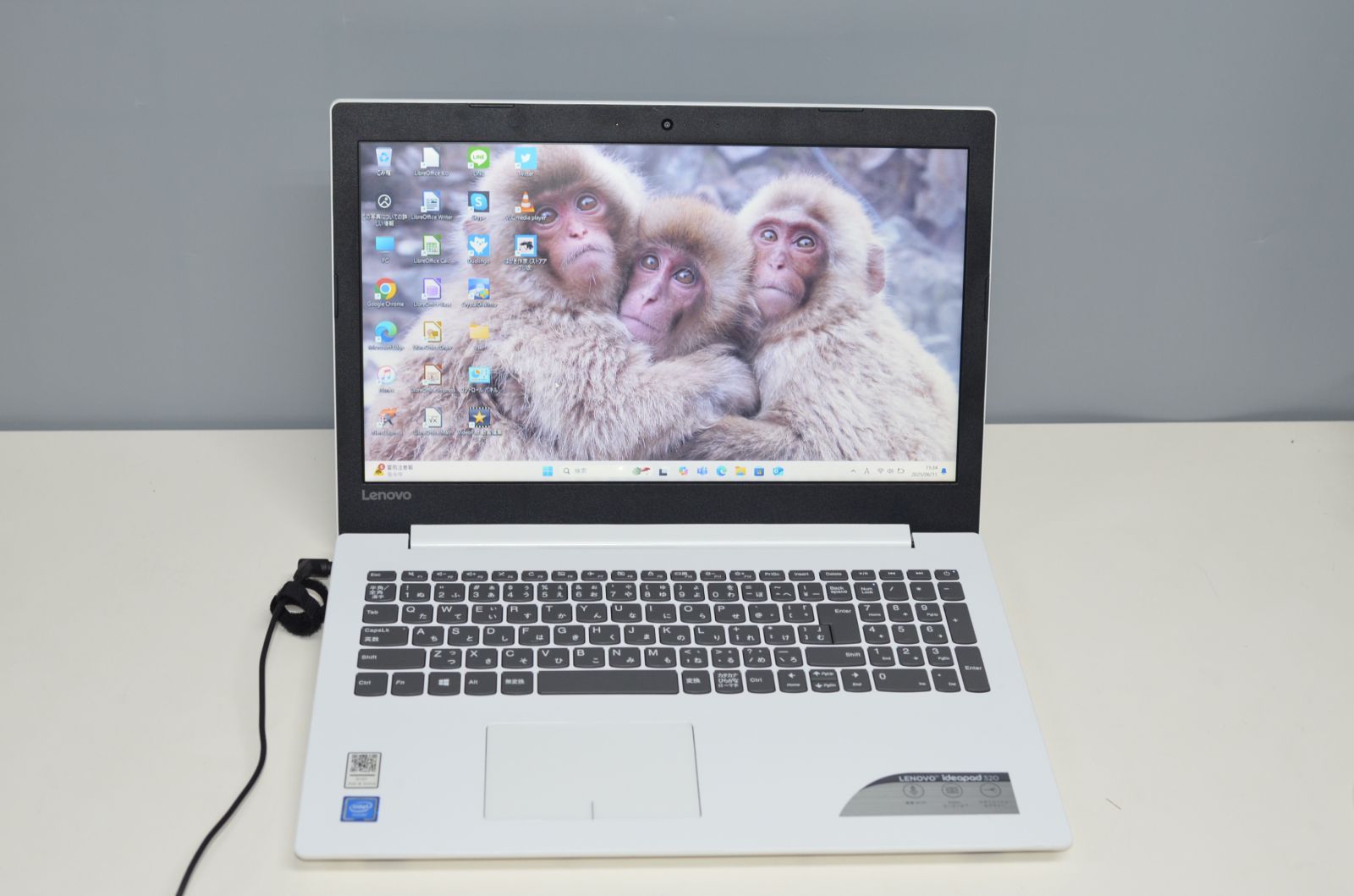中古ノートPC Lenovo ideapad320-15IAP INTELCeleron N3350 Webカメラ