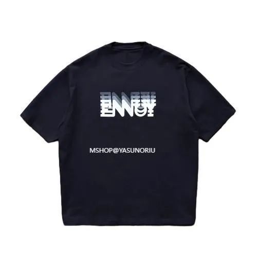 ennoy ELECTRIC LOGO GRADATION SS TEE BLACK - メルカリ