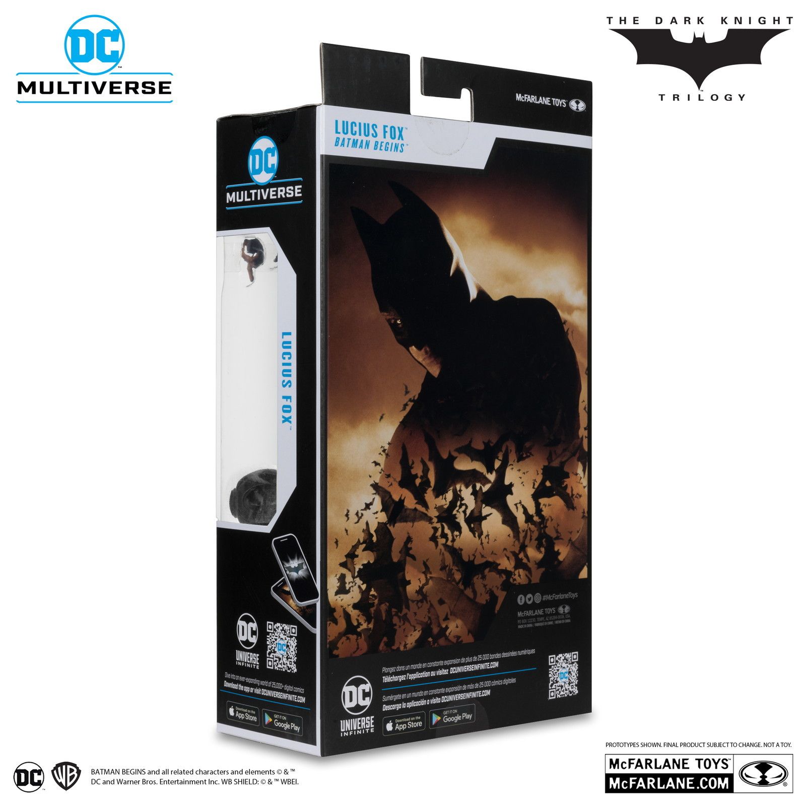 バットマン　ダークナイト　ルーシャスフォックス　DCマルチバース　フィギュア Amazon.co.jp: バットマン ダークナイト・トリロジー
