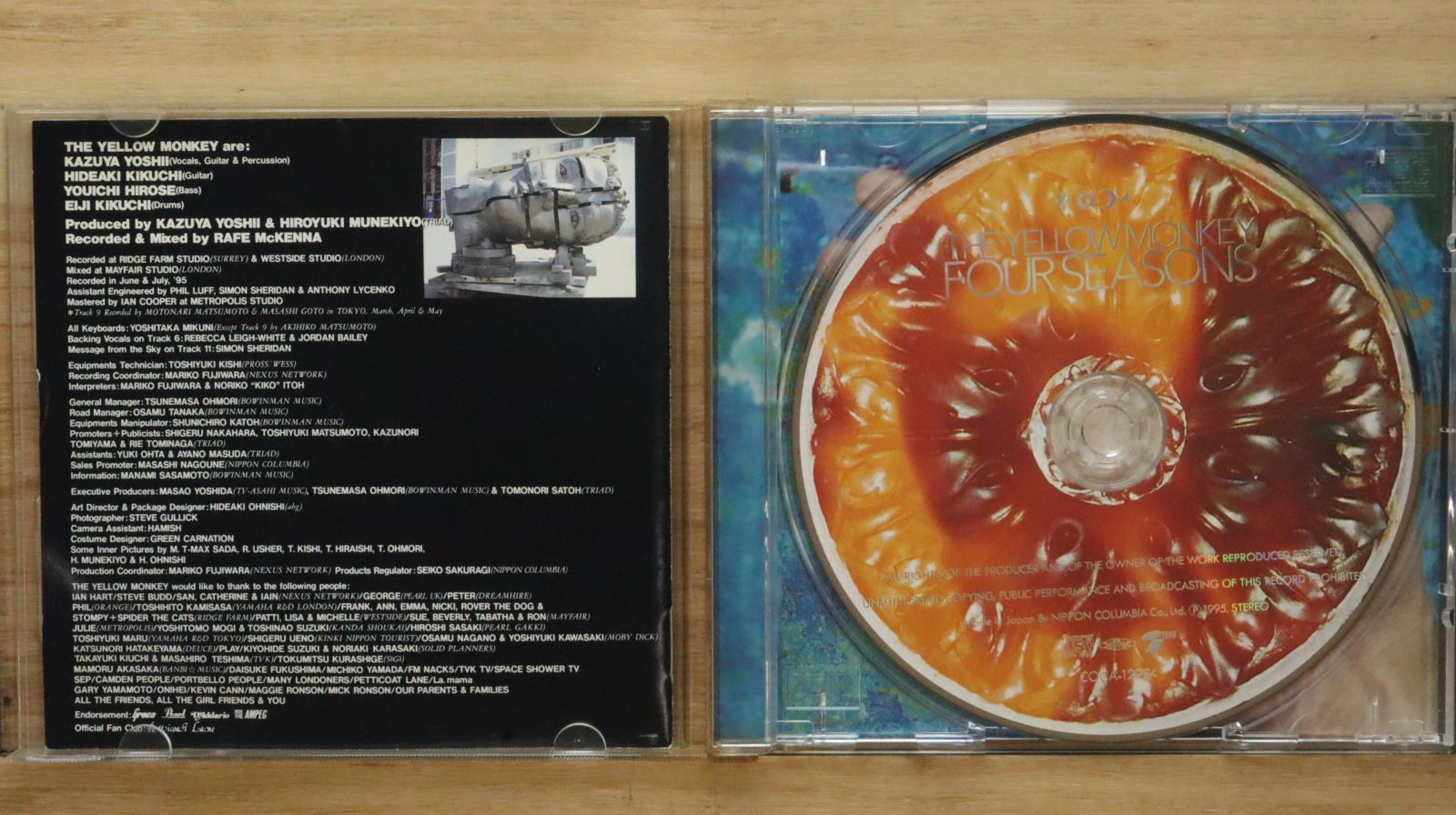 国内盤CD☆ザ・イエローモンキー/THE YELLOW MONKEY□ FOUR