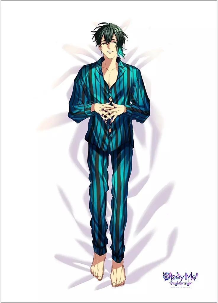 抱き枕カバー シーツ ブランケット バルバトス 描き下ろしシーツ Obey Me! Night bringer