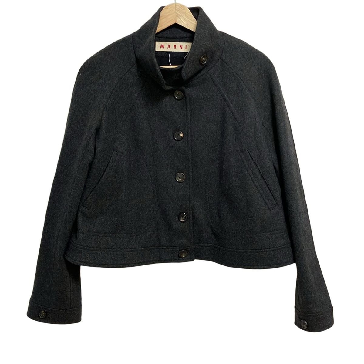 MARNI マルニ ジャケット サイズ38 S レディース - ダークグレー 長袖|春|秋