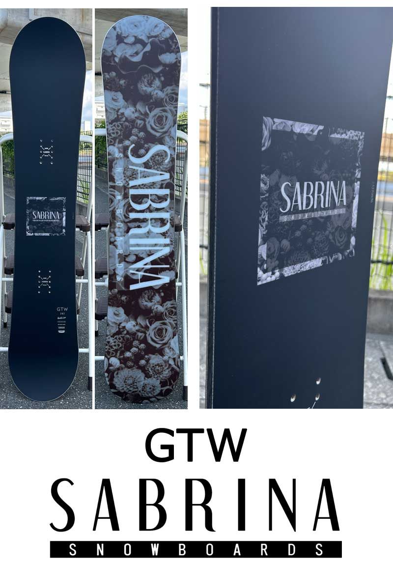 SABRINA サブリナ スノーボード 板 GTW 23-24 新品