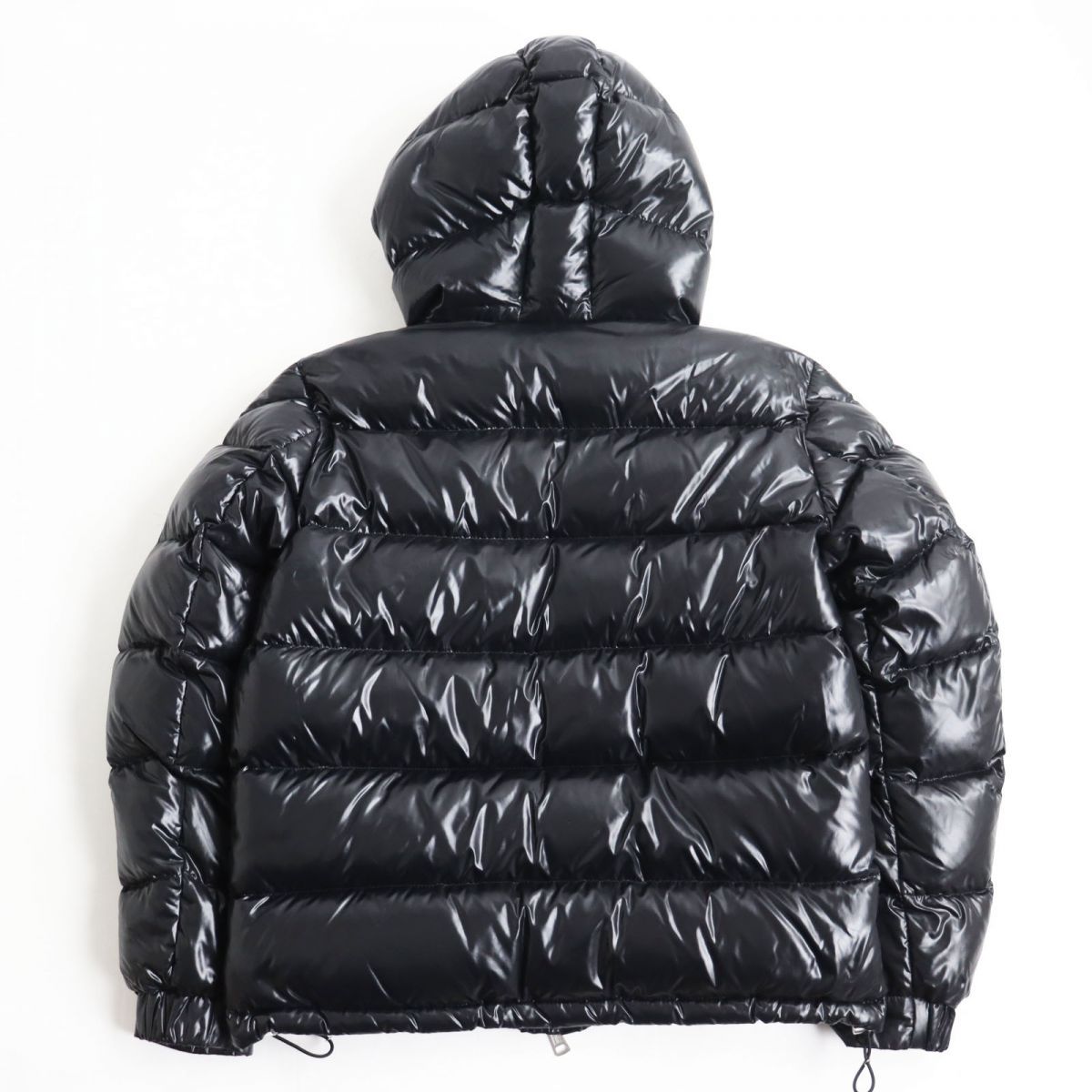 美品○MONCLER モンクレール BLIER GIUBBOTTO/ブリエ ロゴワッペン付き フーデッドダウンジャケット ブラック 2 正規品 メンズ  - メルカリ