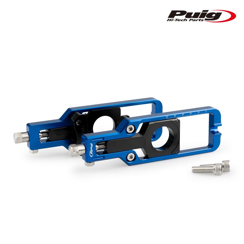 Puig 21003A CHAIN TENSIONER BLUE SUZUKI GSX-R1000R 17-21 プーチ チェーン テンショナー