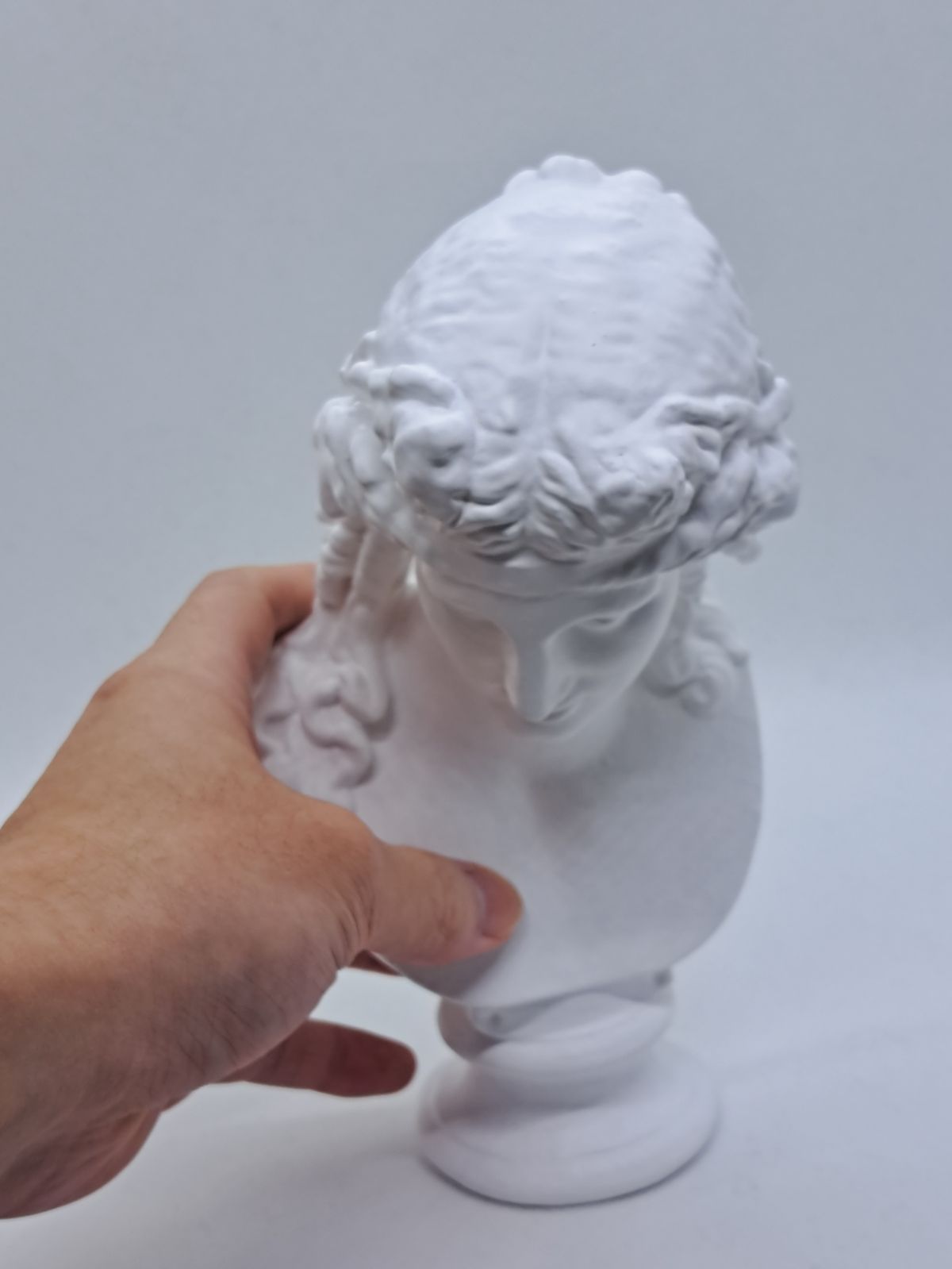 石膏像　アリアス　像　女神像　重さ11Ｋg　高さ72ｃｍ　デッサン　XZ3800 Yahoo!オークション - 石膏像 アリアス 約37×43×74cm 女性像