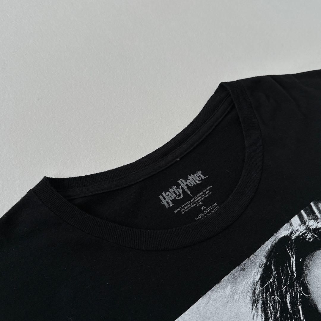 ハリーポッター スネイプ先生 プリントTシャツ ブラック 00s