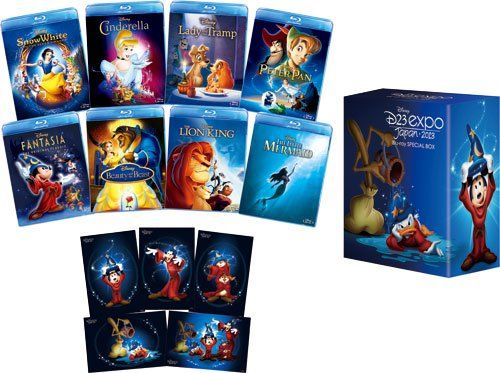 D23 Expo Japan開催記念 ディズニー ブルーレイ BOX Blu-ray