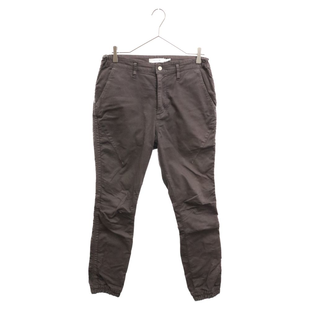 nonnative (ノンネイティブ) 17SS ADVENTURER EASY RIB PANTS TAPERED FIT C/P CHINO STRETCH OVERDYED アドベンチャー イージー リブ チノ パンツ ブラウン NN-P3131