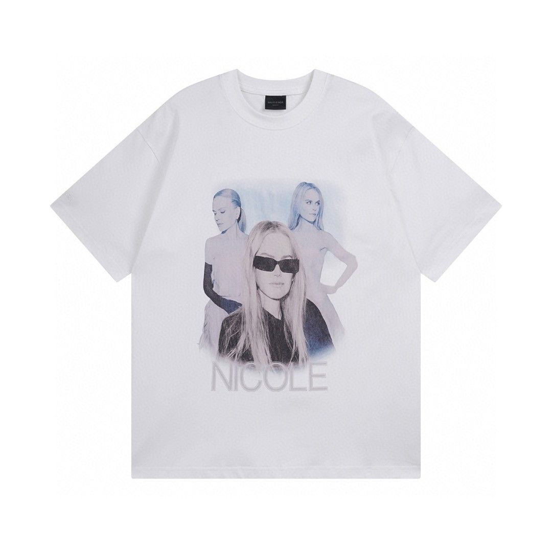 BALENCIAGA キム・カーダシアン オーバーサイズ Tシャツ 正規品級」バレンシアガ キム・カーダシアン オーバーサイズ T