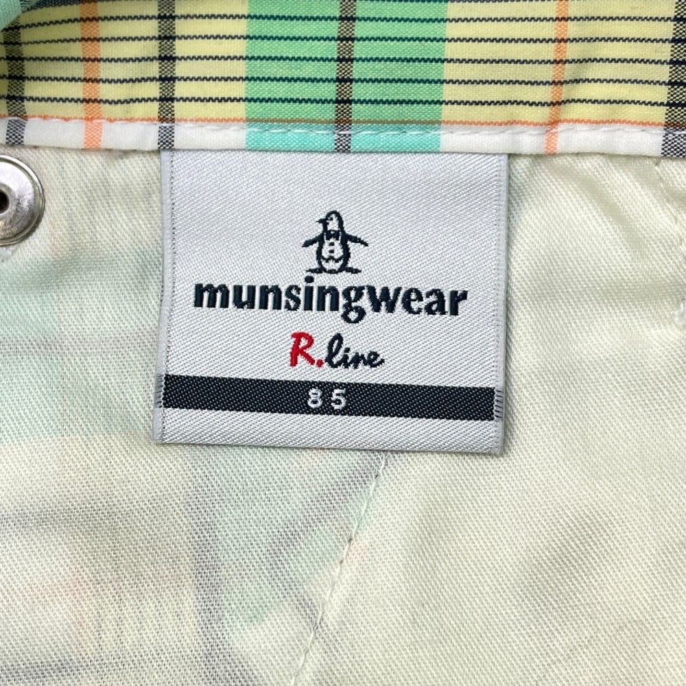 サイズ：85 MUNSING WEAR マンシングウェア 2024年 パンツ  グリーン系 [240101442988] ゴルフウェア メンズ ストスト MUNSING WEAR マンシングウェア スカート グリーン系 サイズ：9