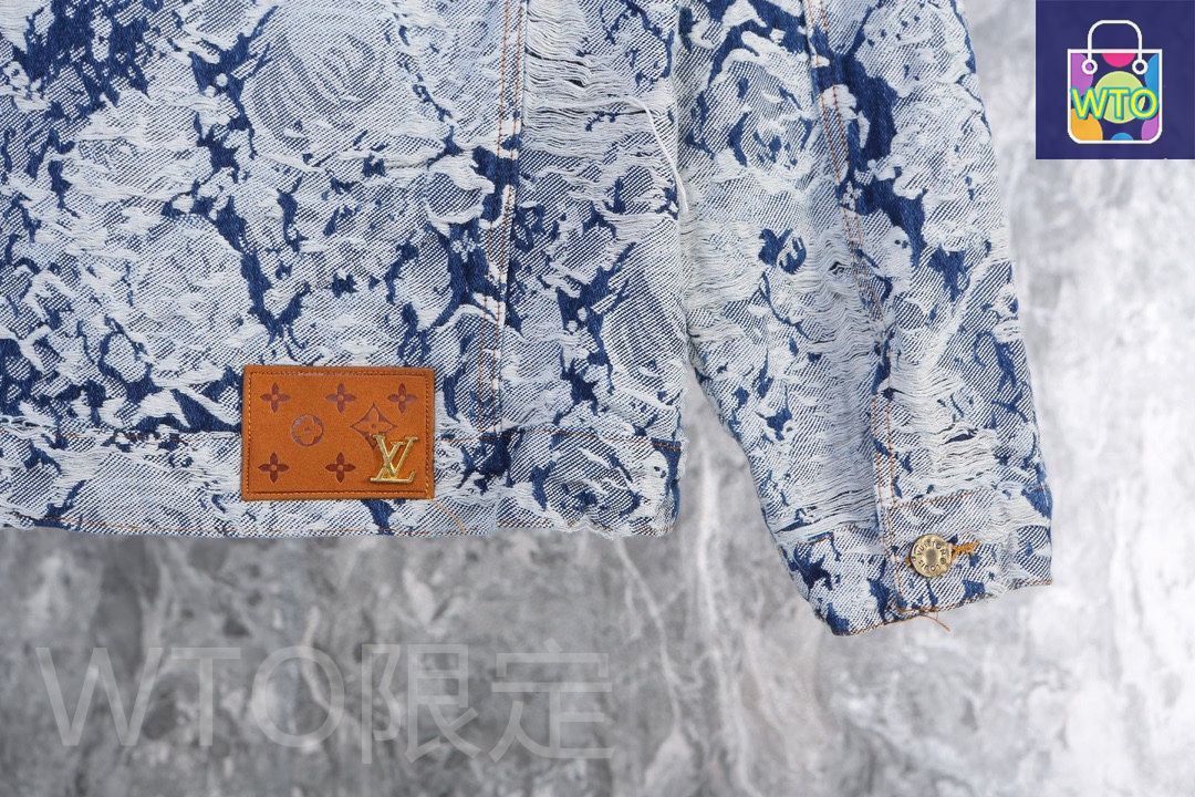 【大人な余裕♡】Louis Vuitton ジャカードジャケット LOUIS VUITTON ルイヴィトン NIGO ジャイアント ダミエウェーブ