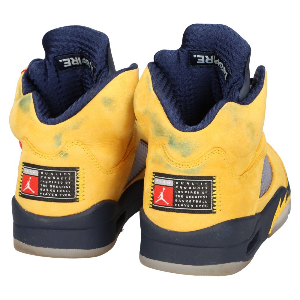 ナイキ エアジョーダン5 レトロ ミシガン NIKE AIR JORDAN 5 RETRO MICHIGANが8/10に国内発売予定【直