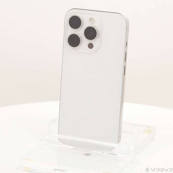 スマートフォン本体 Apple iPhone15 Pro 128gb iPhone 15 Pro 128GB - ホワイトチタニウム（SIMフリー）[整備済