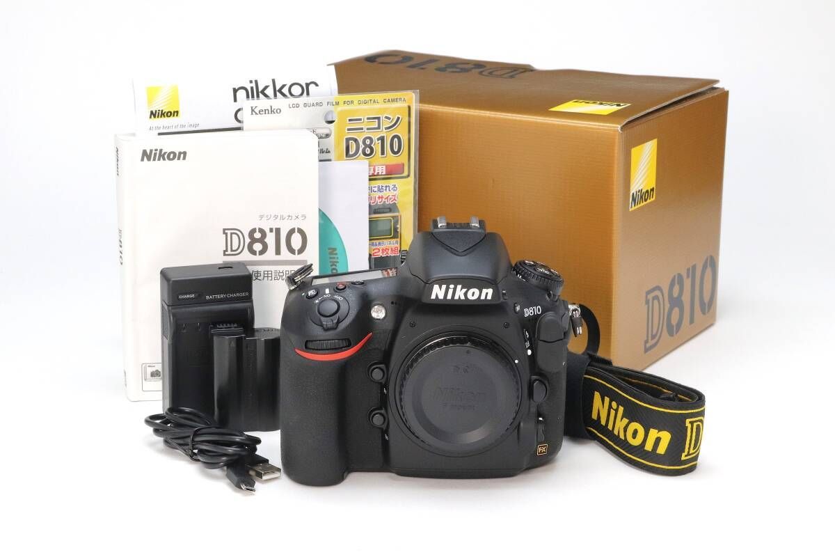 元箱あり□極上品□ Nikon D810 Nikon D810 ボディ