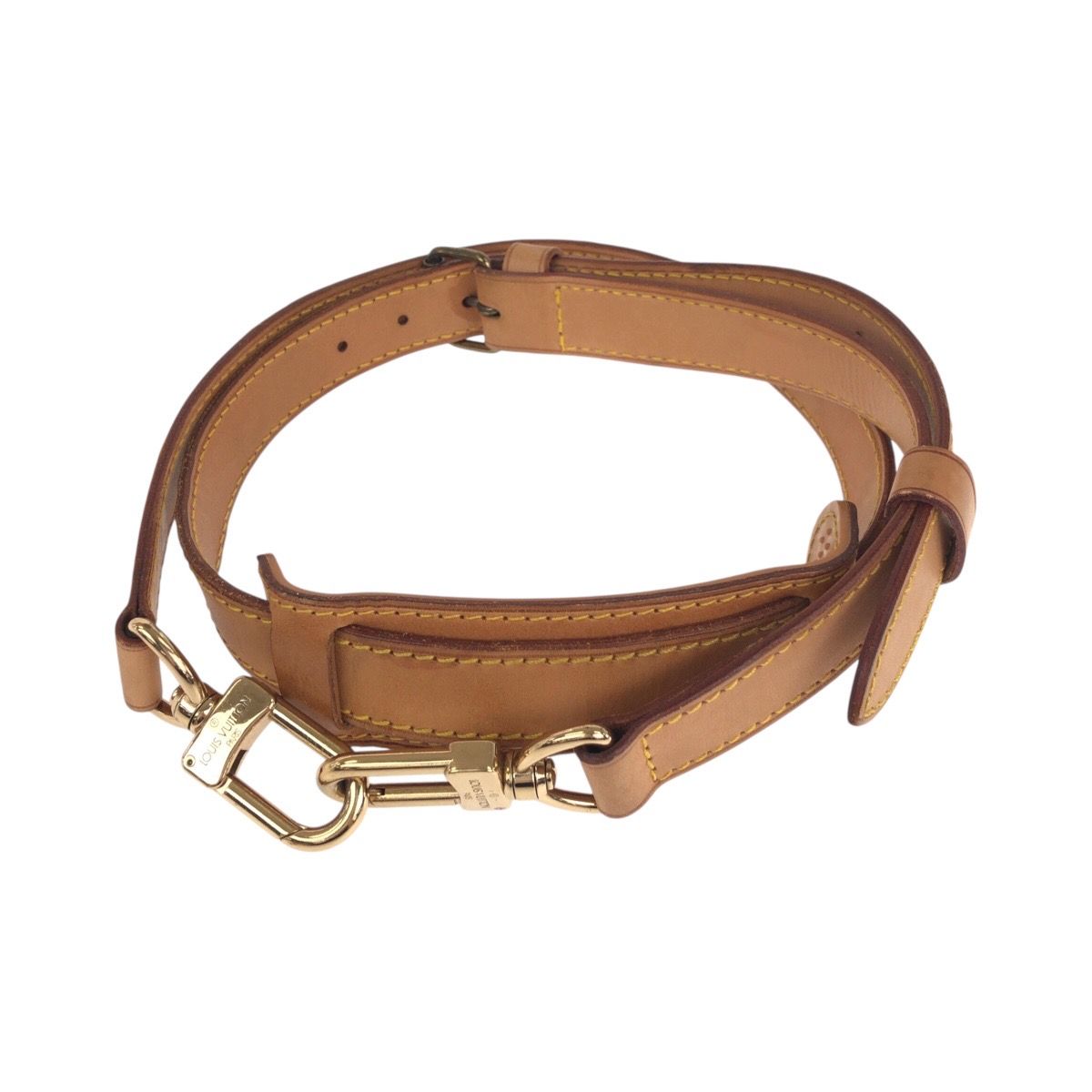 LOUIS VUITTON ルイヴィトン ブラウン ゴールド金具 レザー