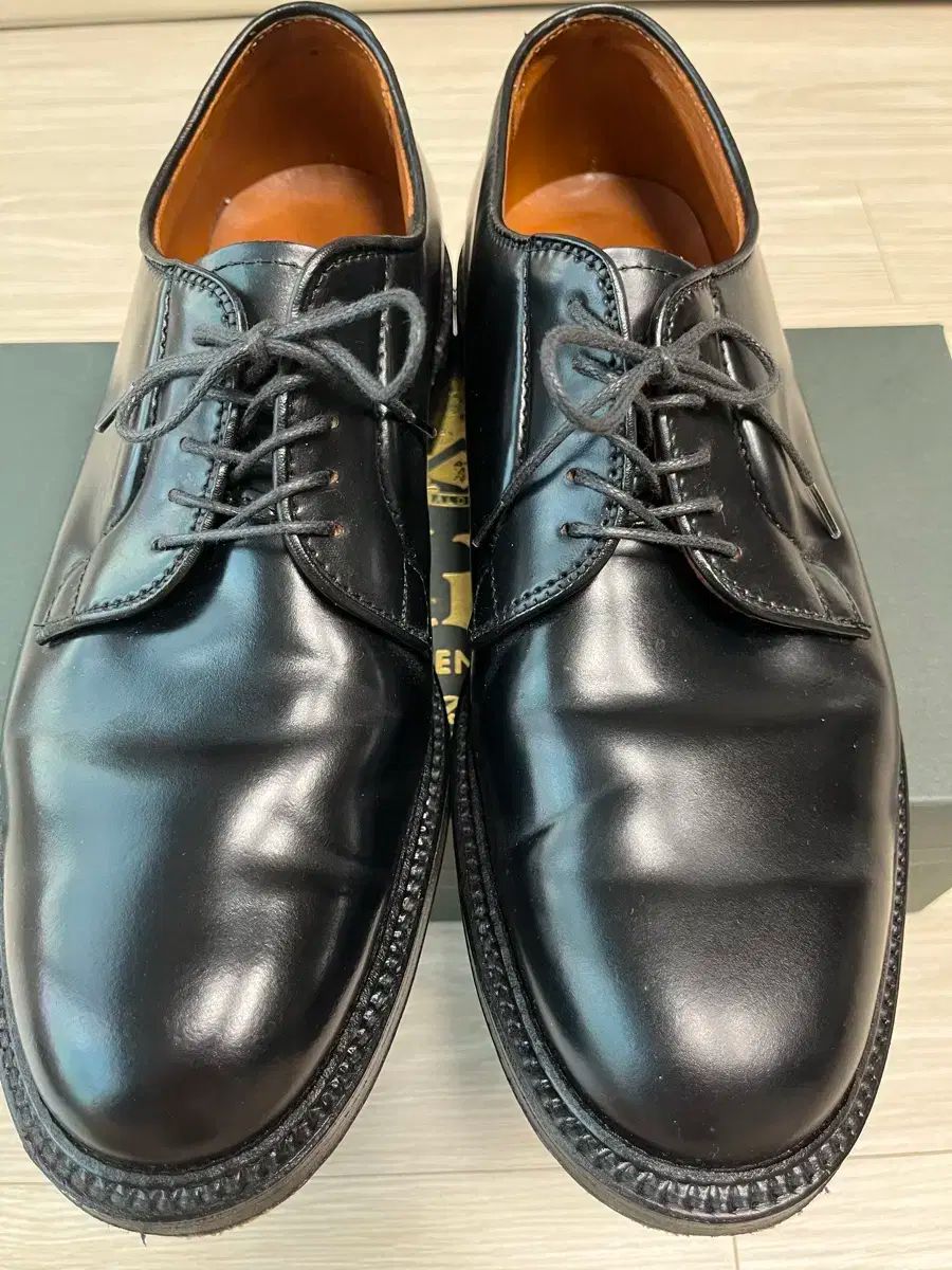 Alden 9901 オールデン 黒 箱付き コードバン 6 1/2D Alden 9901 オールデン 黒 箱付き コードバン 6 1/2D ALDEN