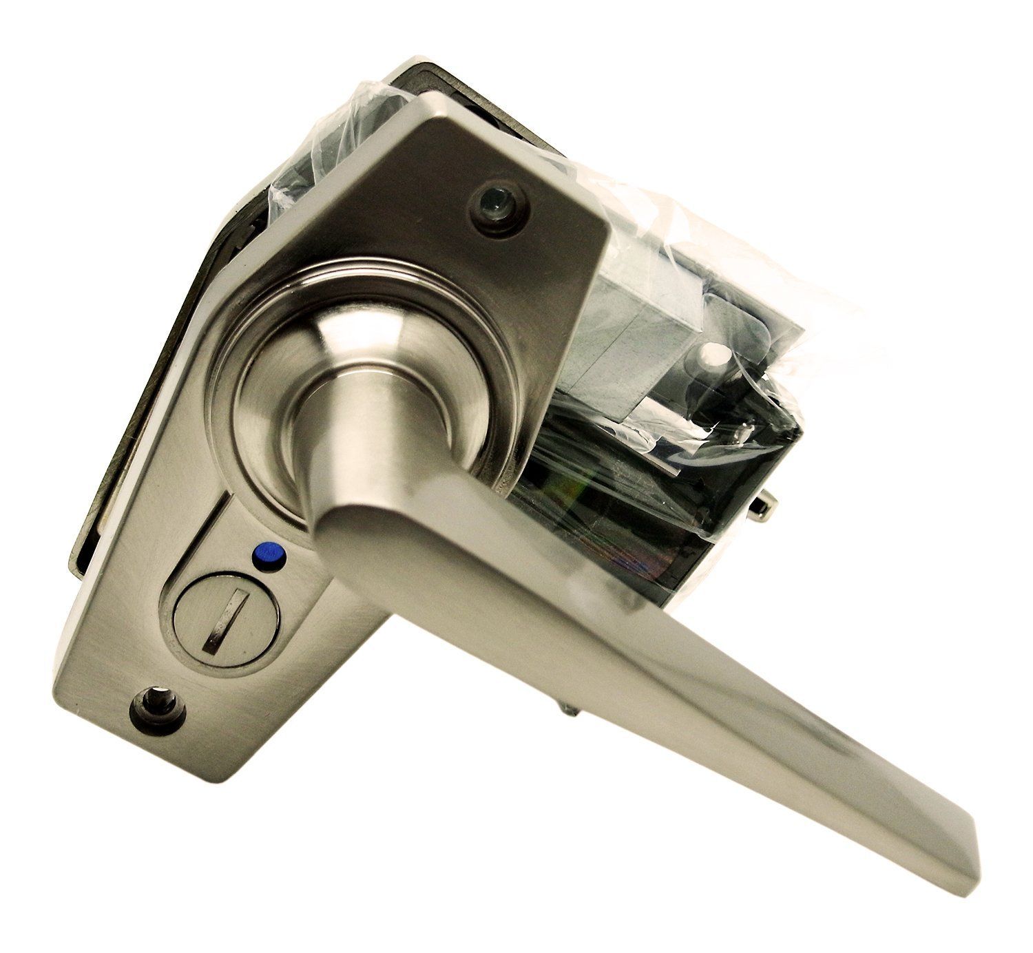 ゲートロック ゲートレバー WC錠(表示錠) ニッケル 60mm HL-4N