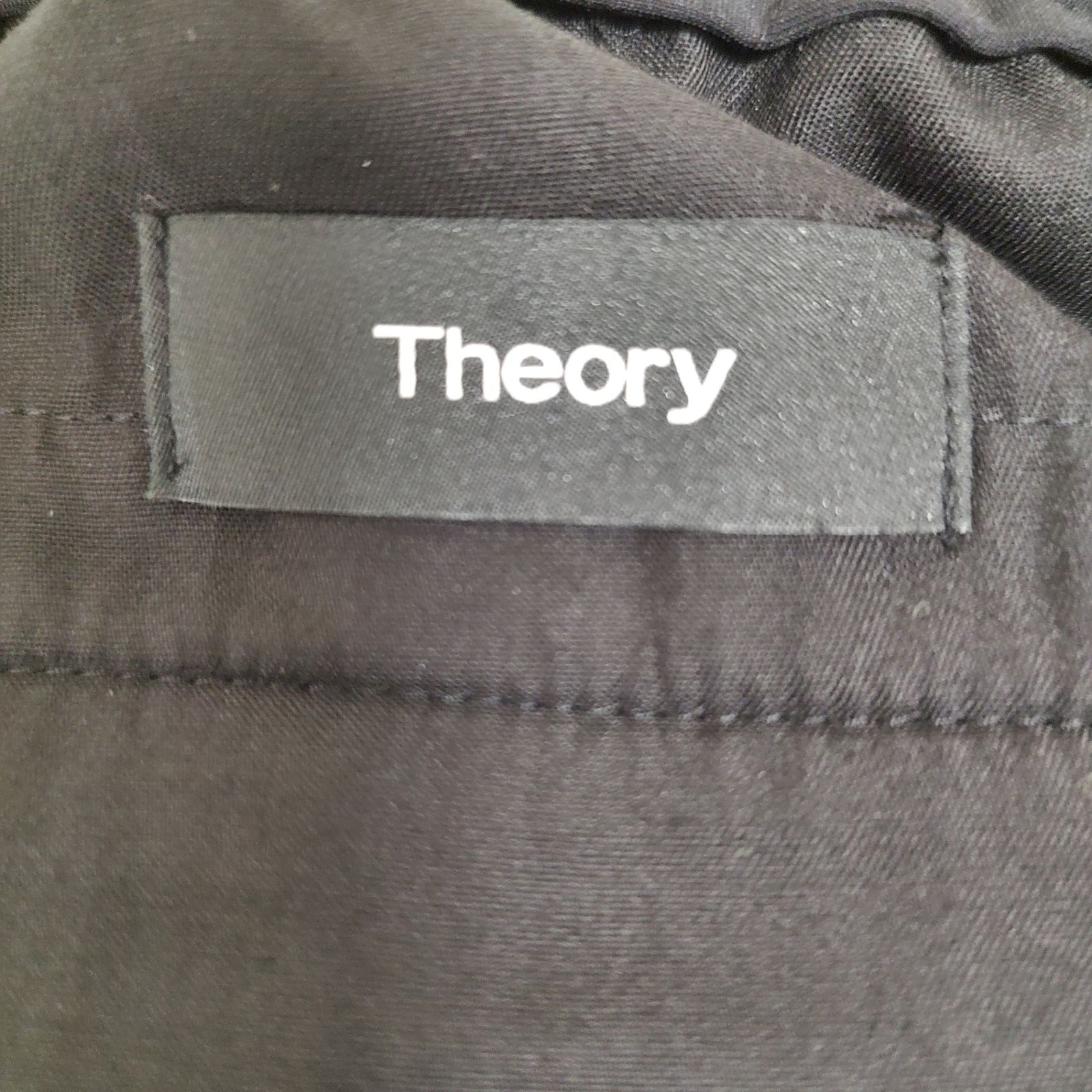 THEORY セオリー イージー スラックス パンツ S ブラック - メルカリ