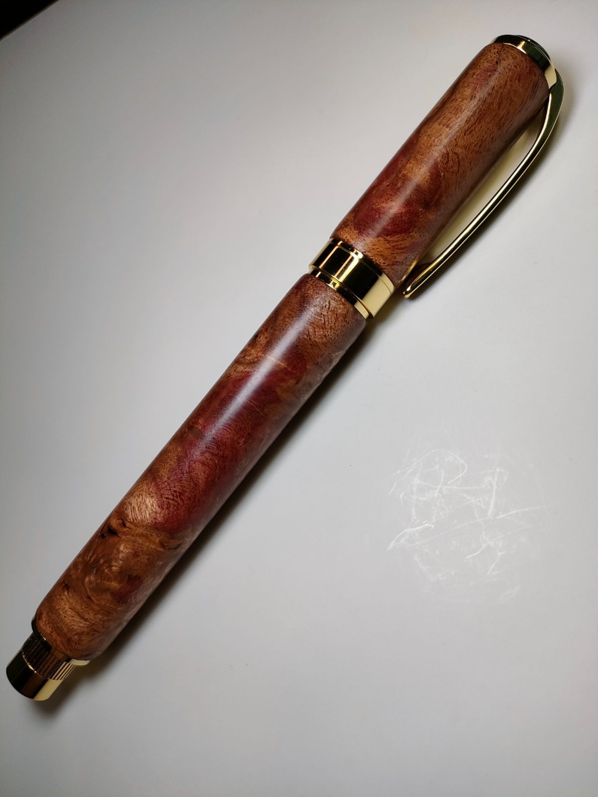メープル瘤スタビライズドウッド】グラデュエイト万年筆