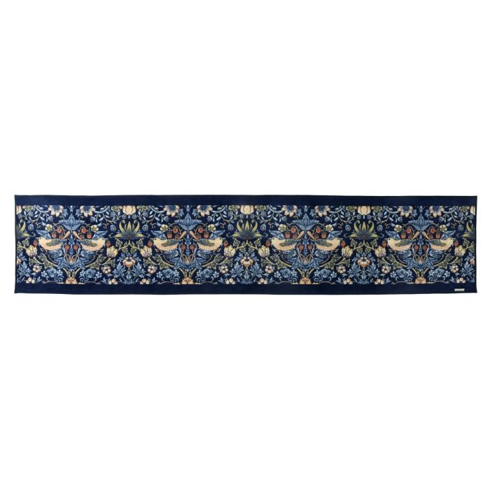5営業日で発送 イチゴドロボウ インテリアマット 50×240cm FT1702A B ブルー 1888179