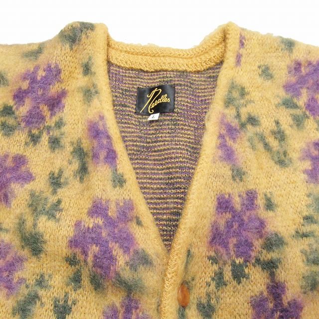 needles 花柄モヘアカーディガン NEEDLES〉 MOHAIR CARDIGAN2022年秋冬ラインナップ | NEPENTHES