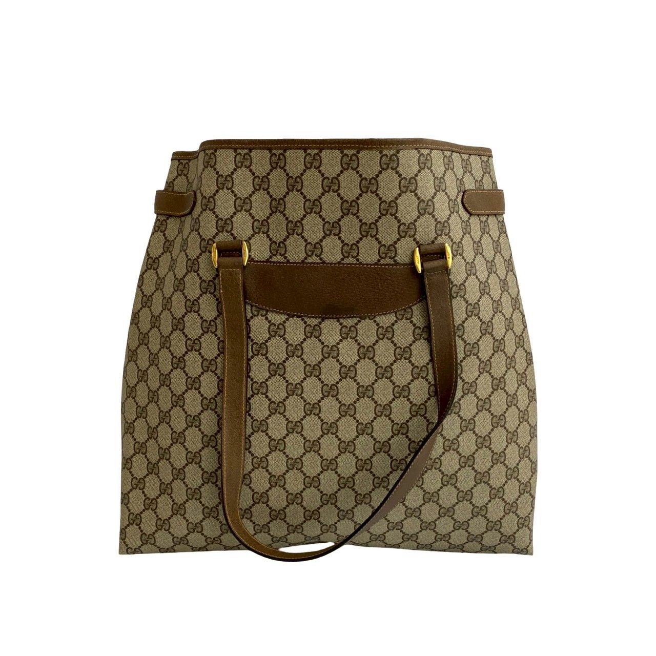 極 美品 GUCCI グッチ オールドグッチ ヴィンテージ GG ロゴ 金具 