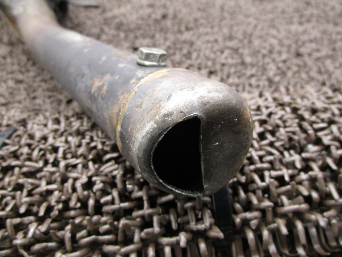 KE125 マフラー サイレンサー A6124 K1 カワサキ K1E キャブ車