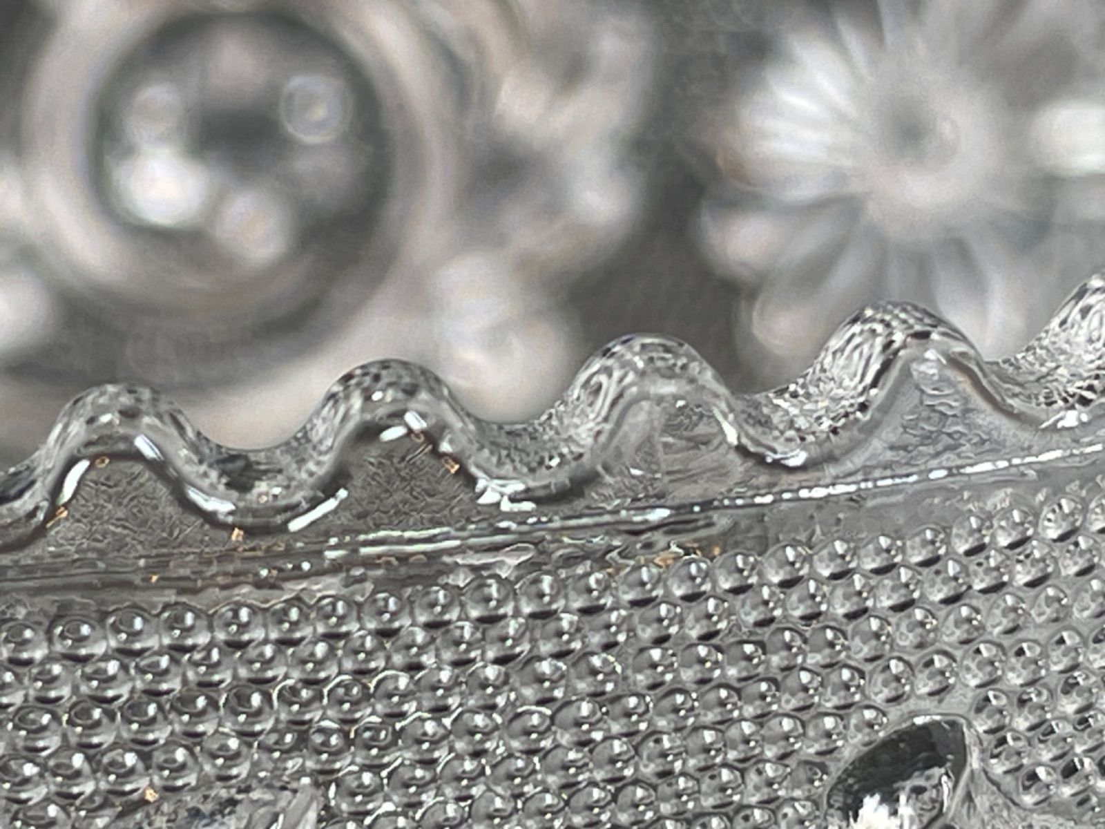 BACCARAT バカラ アラベスクスモールボール ( 欠けあり ) ②