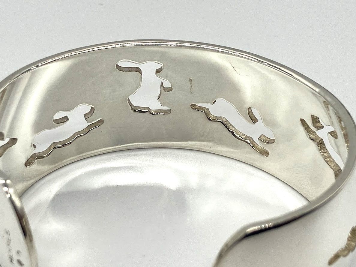 ITEJDZE9WWVO】HERMES エルメス ヴィンテージ Ag925 シルバー