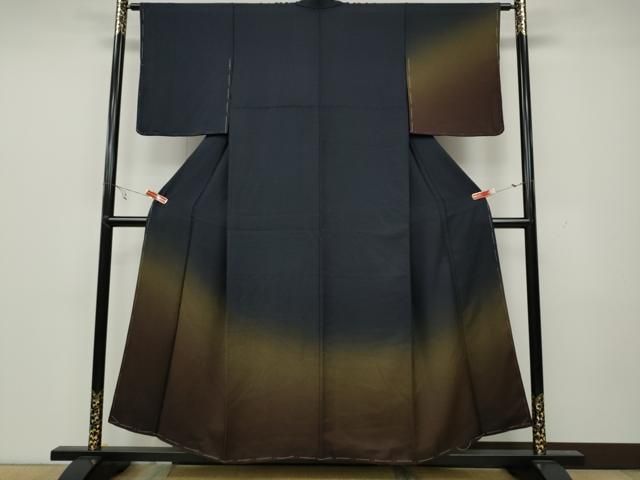 平和屋着物○訪問着 霞文 暈し染め 正絹 逸品 未使用 CAAU2911yc