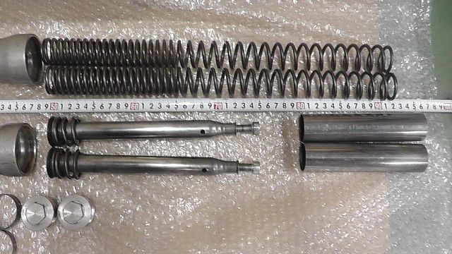 エリミネーター250V VN250A の アウターチューブセット 1758072583 BRIGHTFACE_UK