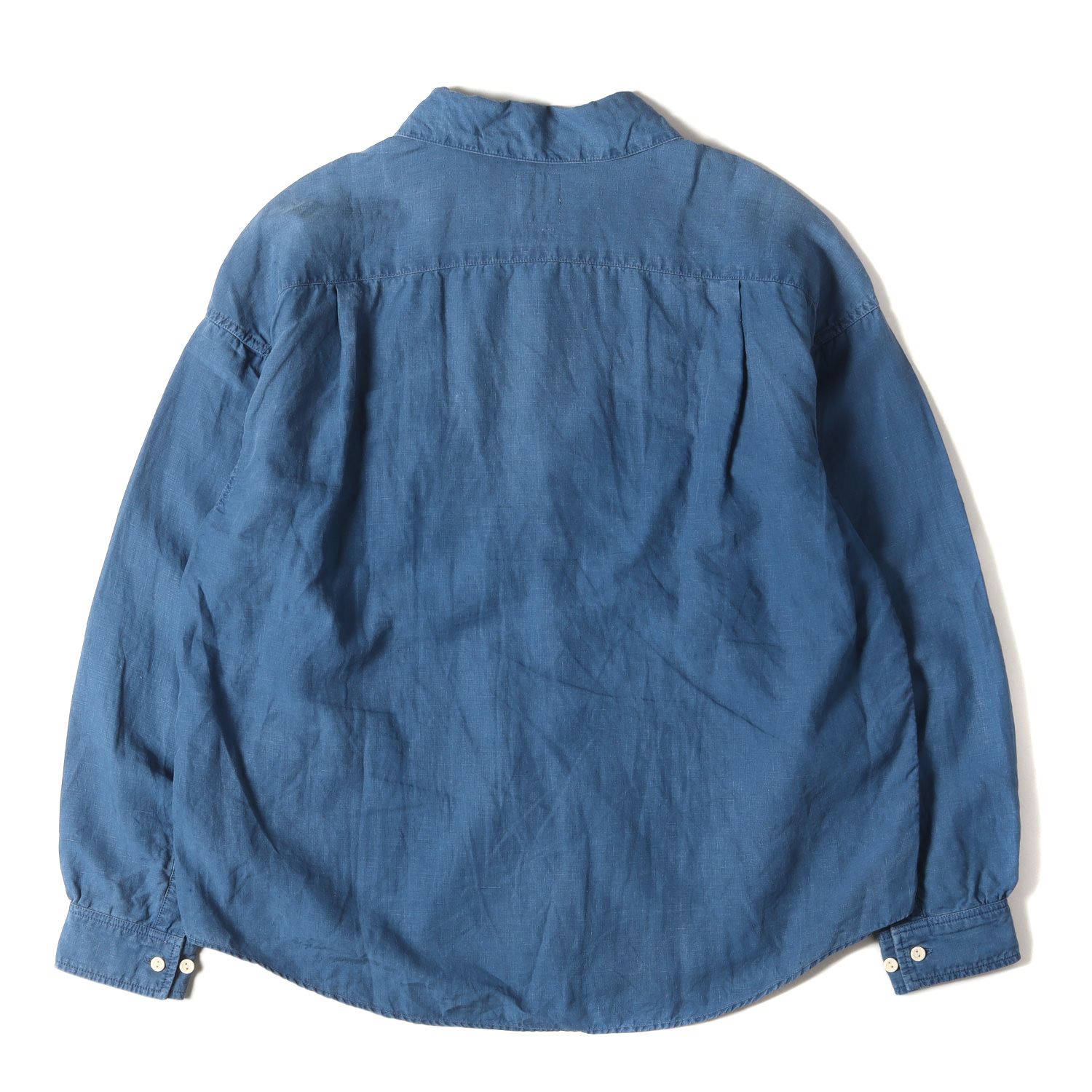 visvim ビズビム シャツ サイズ:1 23SS オーバーサイズ インディゴ