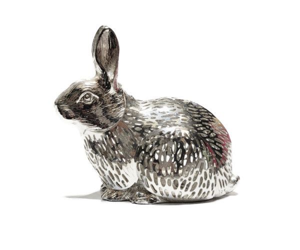 christofle クリストフル ウサギ rabbitオブジェ | escudea.com