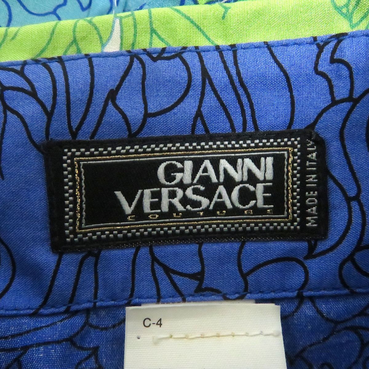 GIANNI VERSACE メンズ 長袖 シルク100% - 通販 - www